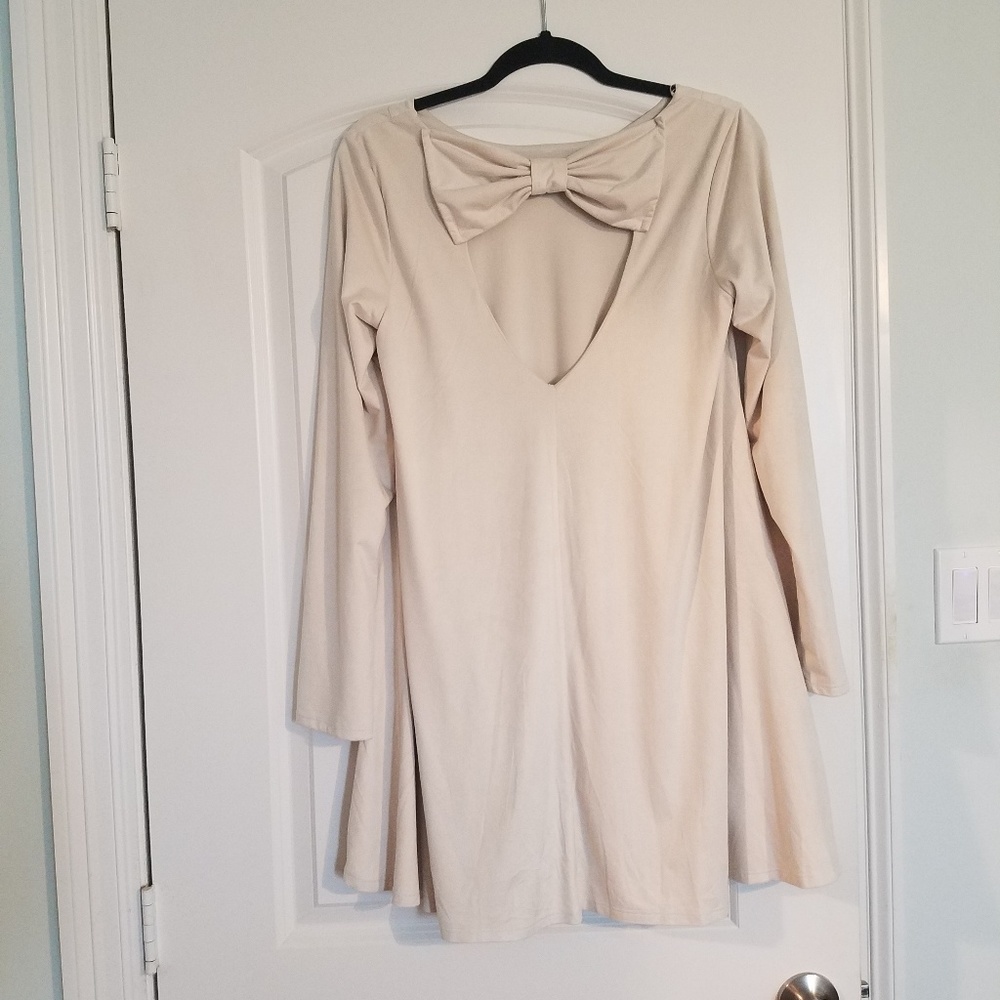 Long Sleeve Sheath Dress